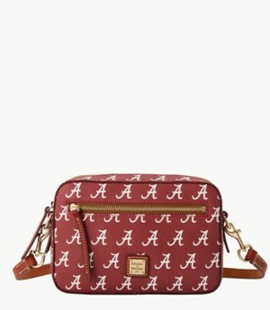 Red Dooney And Bourke NCAA University Of Alabama Camera Zip Women's Crossbody Bags | 20OCEPQWZ