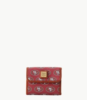 Red Dooney And Bourke NFL 49ers Flap Credit Women's Wallets | 70PVAJZWB