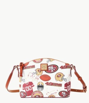 Red Dooney And Bourke NFL 49ers Suki Women's Crossbody Bags | 81GUZITDC