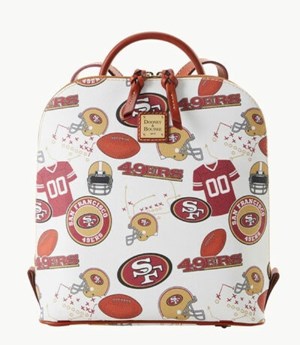 Red Dooney And Bourke NFL 49ers Zip Pod Women's Backpacks | 48WCTEIUJ