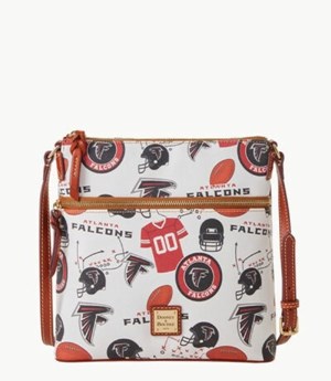 Red Dooney And Bourke NFL Falcons Women's Crossbody Bags | 15RJUMNWP