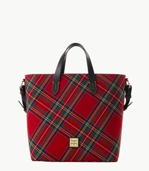 Red Dooney And Bourke Tartan Lilliana Women's Satchel Bags | 90HRDGMQF