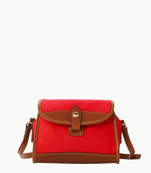 Red Dooney And Bourke Wayfarer Flap Women's Crossbody Bags | 26TNLOEZF