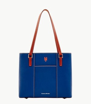 Royal Dooney And Bourke MLB Mets Small Lexington Women's Tote Bags | 49FNXDYHE