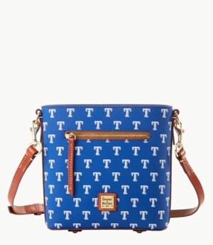 Royal Dooney And Bourke MLB Rangers Small Zip Women's Crossbody Bags | 71SNYQIHW