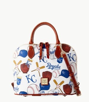 Royal Dooney And Bourke MLB Royals Zip Zip Women's Satchel Bags | 94MZHGKEF