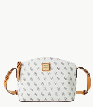 White Dooney And Bourke Blakely Penny Women's Crossbody Bags | 34FRPKUAL