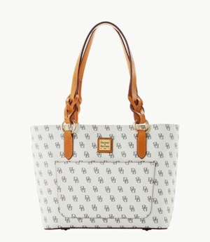 White Dooney And Bourke Blakely Small Tammy Women's Tote Bags | 58IXORHVC