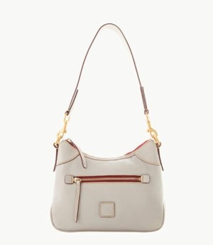 White Dooney And Bourke Florentine Small Women's Hobo Bag | 01TPIDKJM