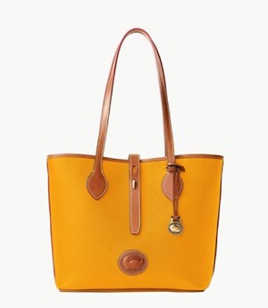 Yellow Dooney And Bourke All Weather Leather 3.0 Women's Tote Bags | 05PXBYZGC