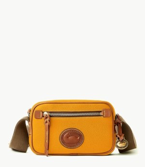 Yellow Dooney And Bourke All Weather Leather 3.0 Women's Crossbody Bags | 49KIXJTNO