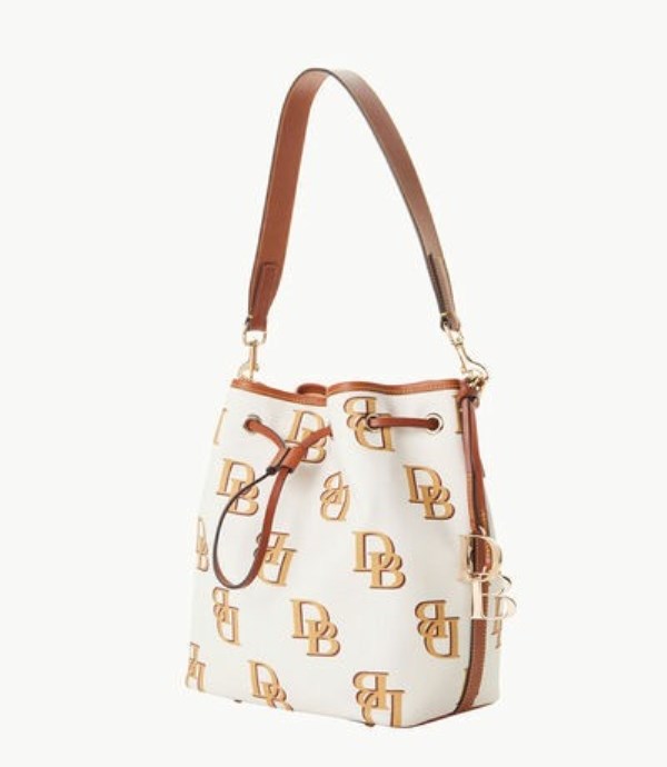 Beige Dooney And Bourke Monogram Women's Shoulder Bags | 28DTECGZS