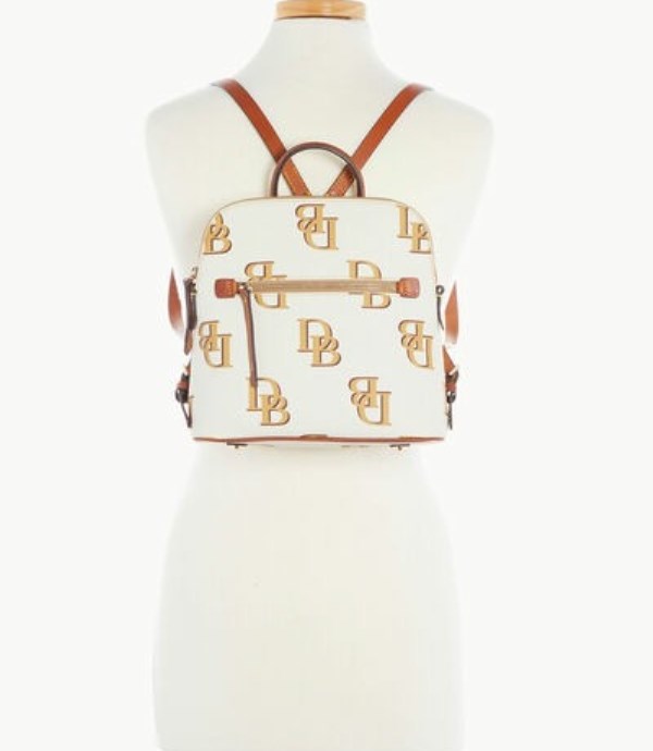 Beige Dooney And Bourke Monogram Women's Backpacks | 82OXTAHQG