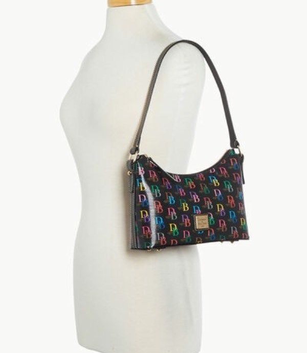 Black Dooney And Bourke DB75 Multi Baguette Women's Shoulder Bags | 63PTWQHBS