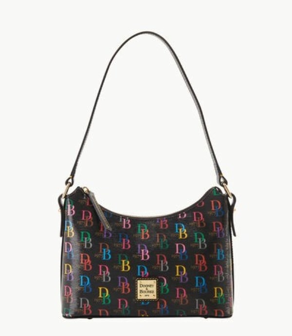 Black Dooney And Bourke DB75 Multi Baguette Women\'s Shoulder Bags | 63PTWQHBS