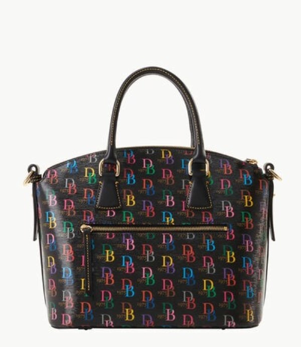 Black Dooney And Bourke DB75 Multi Domed Women's Satchel Bags | 37STYKEJX