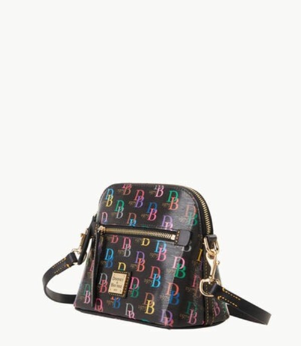 Black Dooney And Bourke DB75 Multi Domed Women's Crossbody Bags | 63MFWZSTD