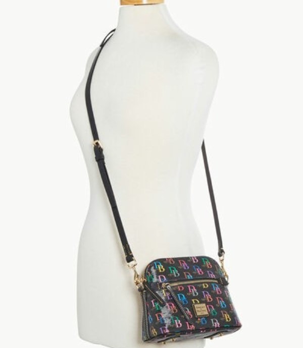 Black Dooney And Bourke DB75 Multi Domed Women's Crossbody Bags | 63MFWZSTD