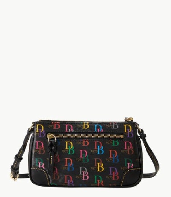 Black Dooney And Bourke DB75 Multi Slim Women's Crossbody Bags | 83MPWKBNE