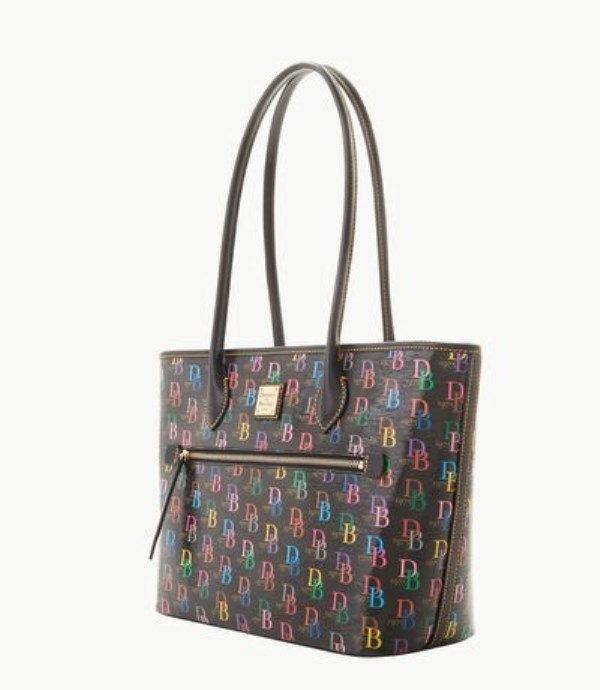 Black Dooney And Bourke DB75 Multi Women's Tote Bags | 48QUYFOVK