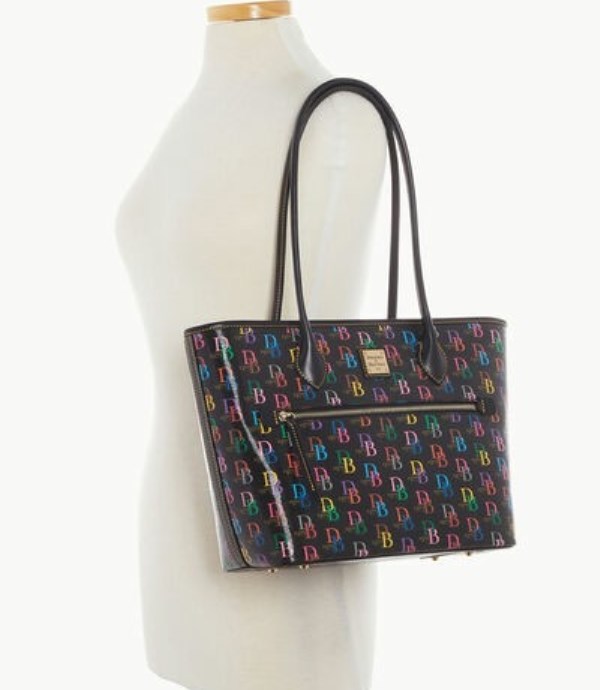 Black Dooney And Bourke DB75 Multi Women's Tote Bags | 48QUYFOVK