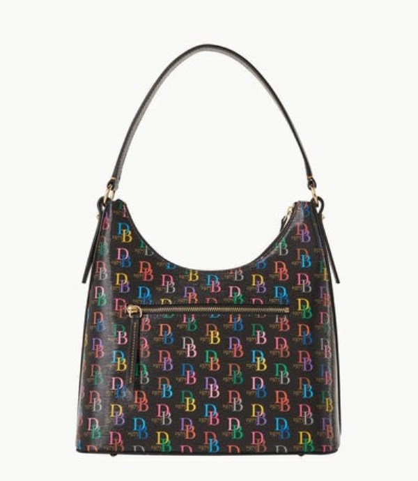 Black Dooney And Bourke DB75 Multi Women's Hobo Bag | 52WFUNPSI