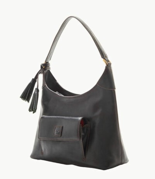 Black Dooney And Bourke Florentine Small Women's Hobo Bag | 56DNRAIVO