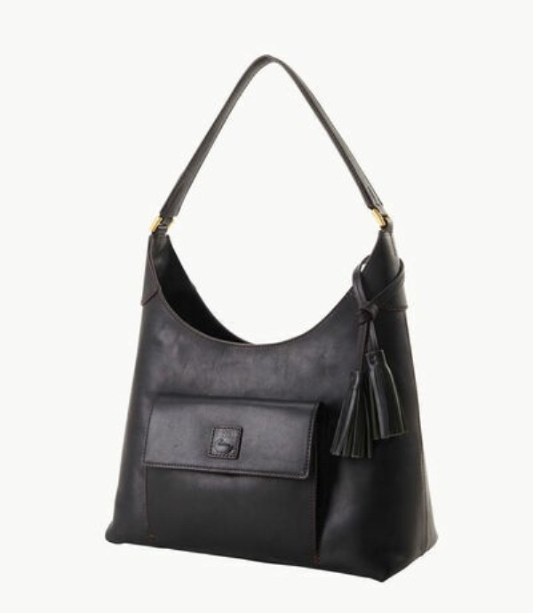 Black Dooney And Bourke Florentine Women's Hobo Bag | 49JGDQBXW