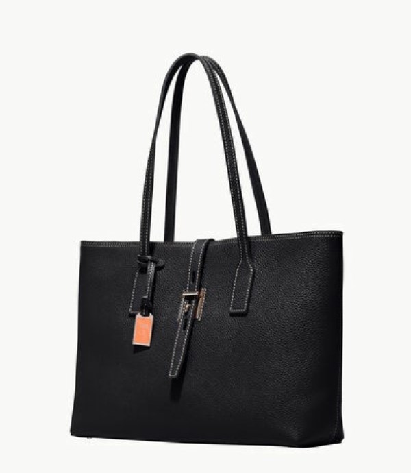 Black Dooney And Bourke Henrys Zip Top Women's Tote Bags | 50TNPZISX