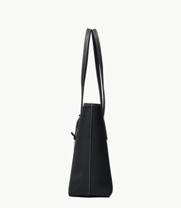 Black Dooney And Bourke Henrys Zip Top Women's Tote Bags | 50TNPZISX