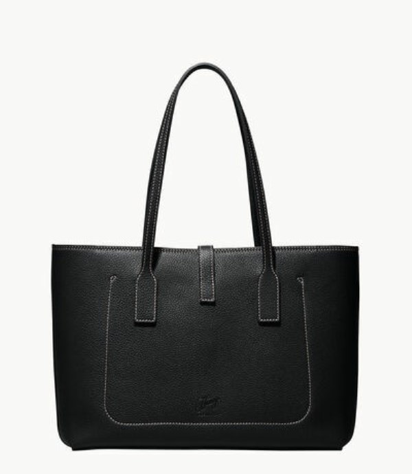 Black Dooney And Bourke Henrys Zip Top Women's Tote Bags | 50TNPZISX