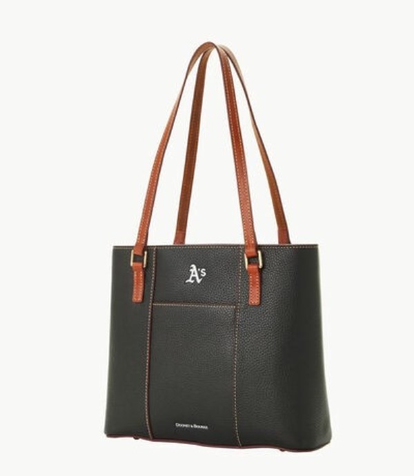 Black Dooney And Bourke MLB Athletics Small Lexington Women's Tote Bags | 60YRXWPSJ