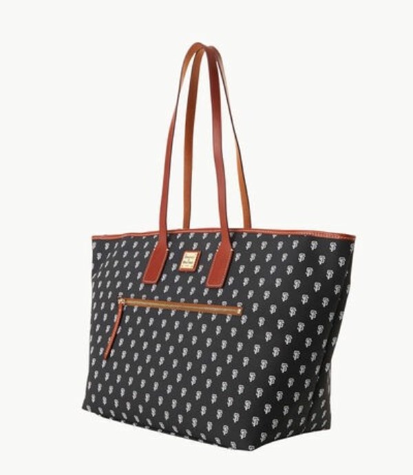 Black Dooney And Bourke MLB Giants Large Women's Tote Bags | 96JMYXWZP