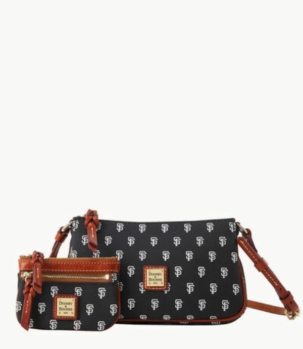 Black Dooney And Bourke MLB Giants Lexi Women\'s Crossbody Bags | 93KZLYTEB