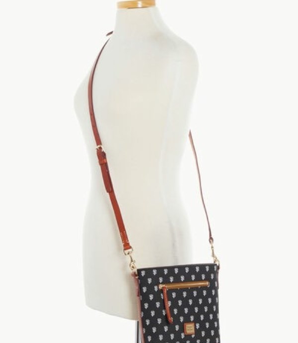 Black Dooney And Bourke MLB Giants Small Zip Women's Crossbody Bags | 15LEIGXMH