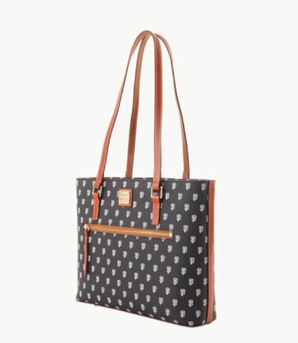 Black Dooney And Bourke MLB Giants Women's Shopper Bag | 20BXICEDK