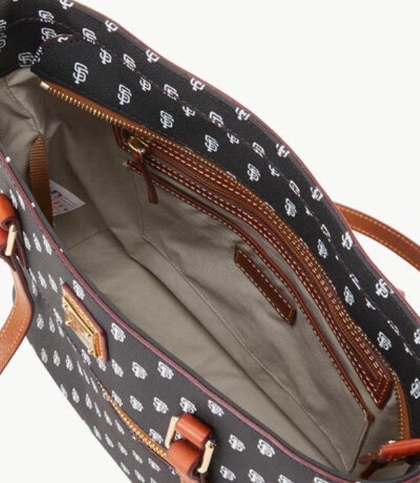 Black Dooney And Bourke MLB Giants Women's Shopper Bag | 20BXICEDK