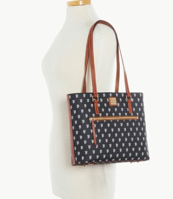 Black Dooney And Bourke MLB Giants Women's Shopper Bag | 20BXICEDK