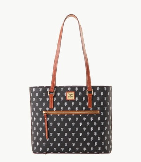 Black Dooney And Bourke MLB Giants Women\'s Shopper Bag | 20BXICEDK