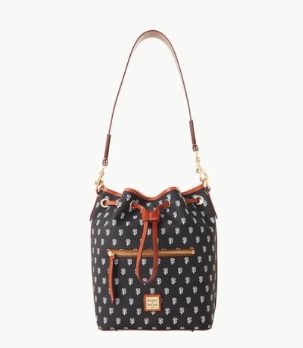 Black Dooney And Bourke MLB Giants Women\'s Shoulder Bags | 41QYZFLWB