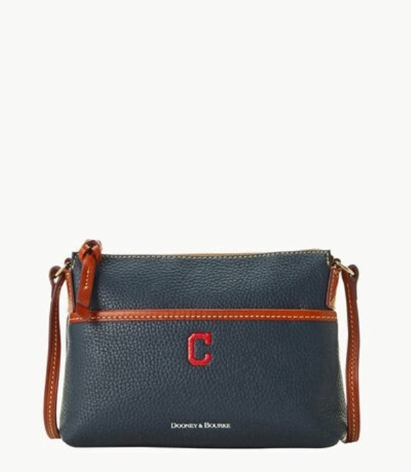 Black Dooney And Bourke MLB Indians Ginger Women\'s Crossbody Bags | 68MXQFHNE