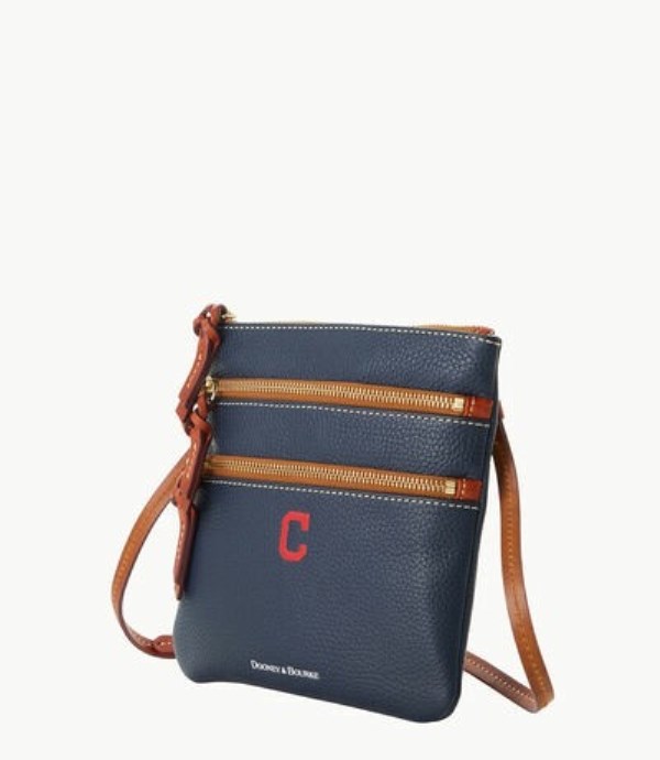 Black Dooney And Bourke MLB Indians Women's Crossbody Bags | 63NMYLUGK