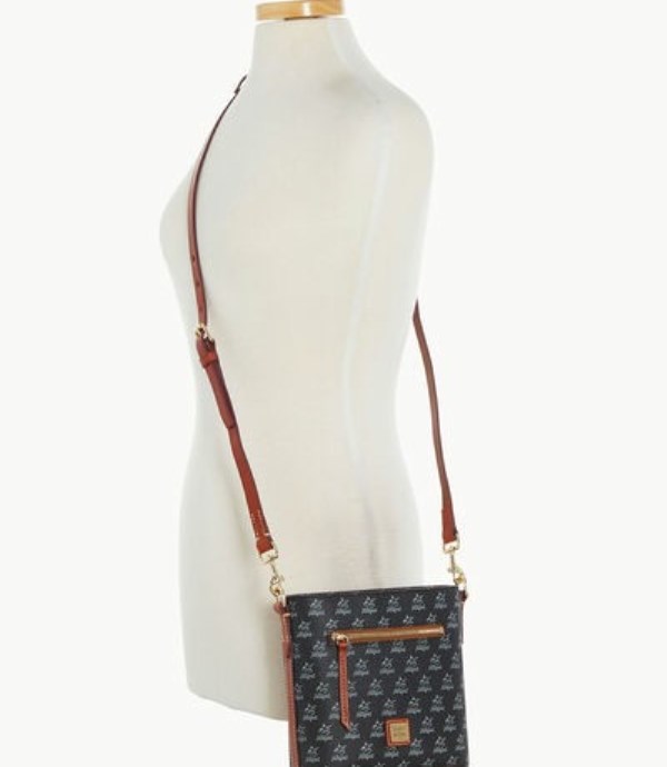 Black Dooney And Bourke MLB Marlins Small Zip Women's Crossbody Bags | 80REXPDTH