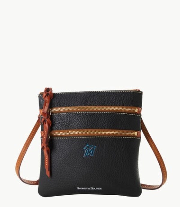 Black Dooney And Bourke MLB Marlins Women\'s Crossbody Bags | 50LABOGQX