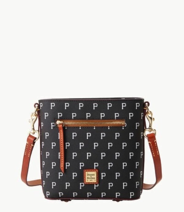 Black Dooney And Bourke MLB Pirates Small Zip Women\'s Crossbody Bags | 04RJVOEWC