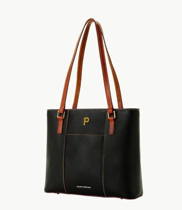 Black Dooney And Bourke MLB Pirates Small Lexington Women's Tote Bags | 84LVYBZGC