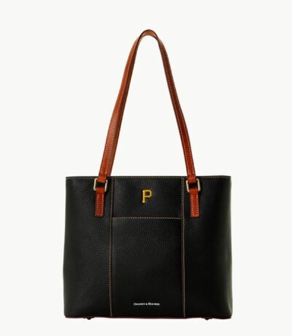 Black Dooney And Bourke MLB Pirates Small Lexington Women\'s Tote Bags | 84LVYBZGC