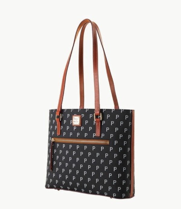 Black Dooney And Bourke MLB Pirates Women's Shopper Bag | 28QAYMXSP