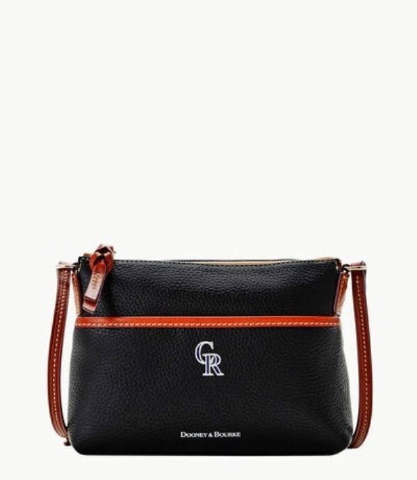 Black Dooney And Bourke MLB Rockies Ginger Women\'s Crossbody Bags | 29NIRKYZM