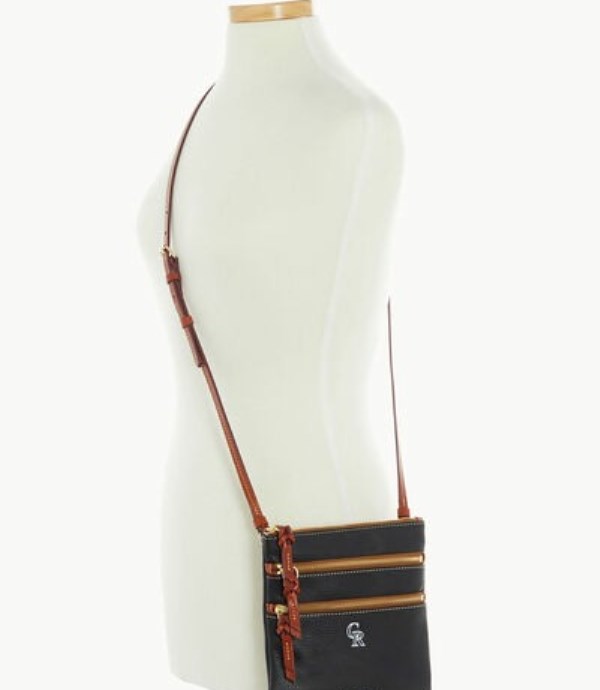 Black Dooney And Bourke MLB Rockies Women's Crossbody Bags | 57ESDCBTL